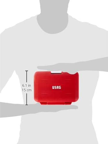 USAG U06010001 - 601 1/4"J34 - Sortiment mit Innensechskantschlüsseln und -Bits in Modulbox (34 Teil