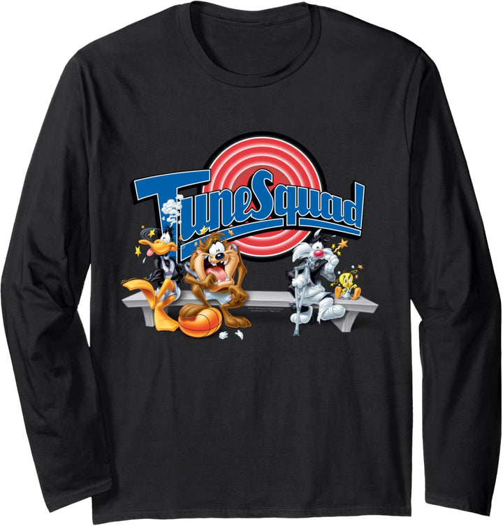 Space Jam Tune Squad Gruppe Langarmshirt