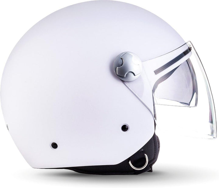ARMOR HELMETS® AV-63 „Fun Matt Black“ · Jet-Helm · Motorrad-Helm Roller-Helm Scooter-Helm Moped Mofa