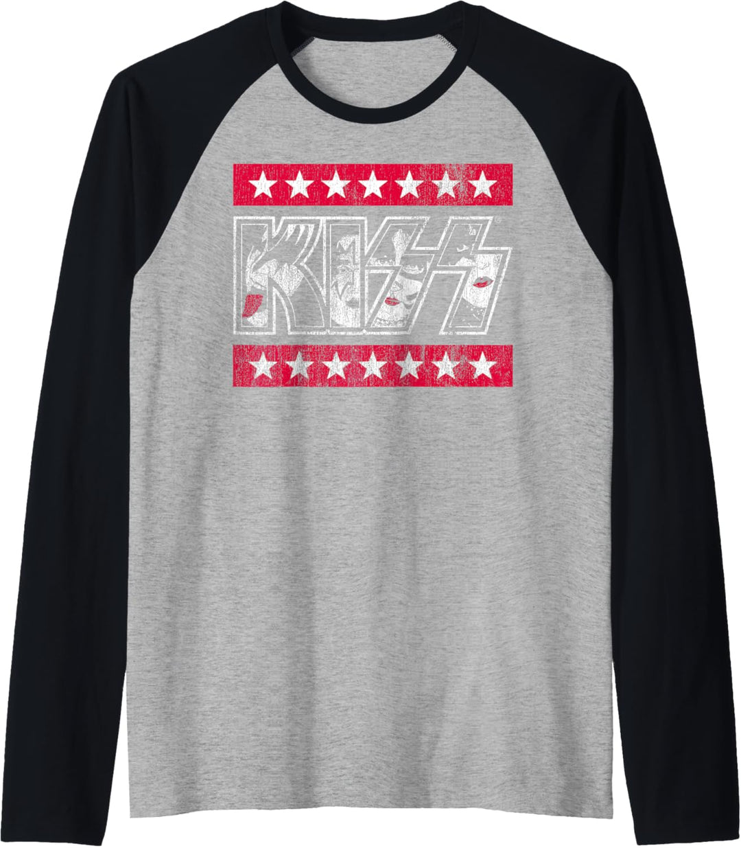 KISS - Rock 'n' Stars Raglan