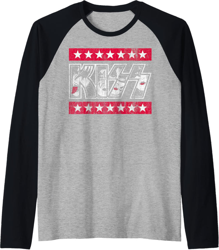 KISS - Rock 'n' Stars Raglan