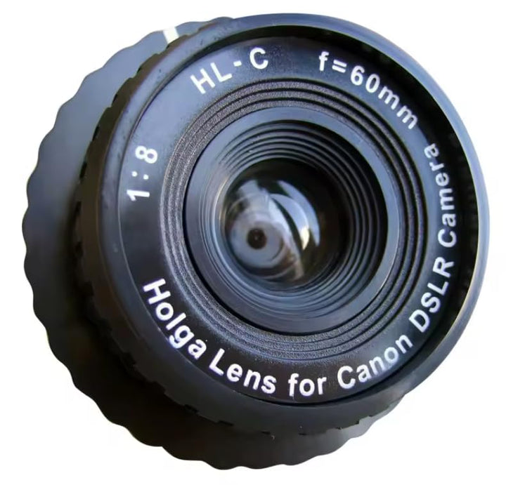 Anton & Holga Objektiv 60mm f/8, Manual Focus Lens for Nikon DSLR Camera