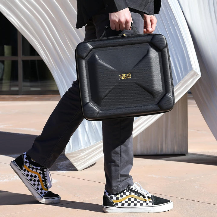 USA GEAR VR-Headset-Hülle – Virtual-Reality-Hartschalenhülle, VR-Reisetasche mit Anpassbarer Schaums