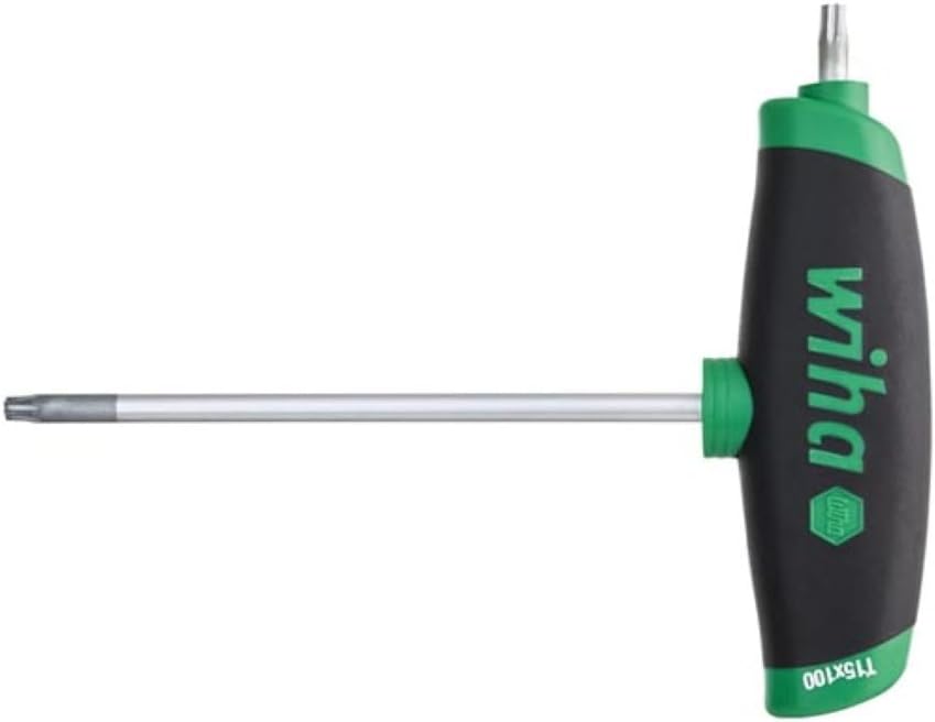 Wiha Stiftschlüssel Set 6-tlg. mit Quergriff TORX® I ComfortGrip mit Seitenabtrieb I Satz T10 - T40