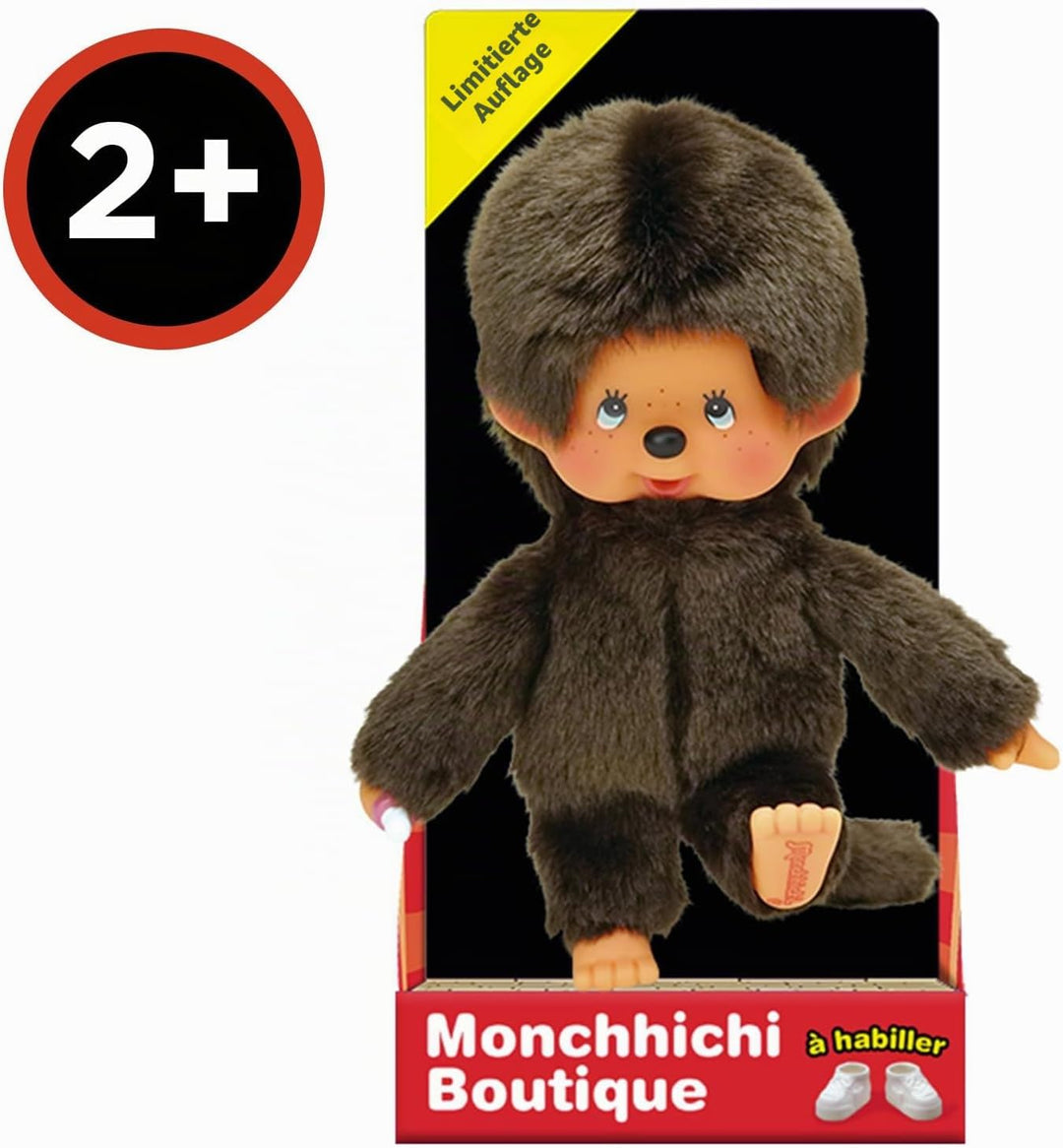 BANDAI - Monchhichi - Kuscheltier Monchhichi Original - Ikonisches Affenkuscheltier der 80er Jahre,