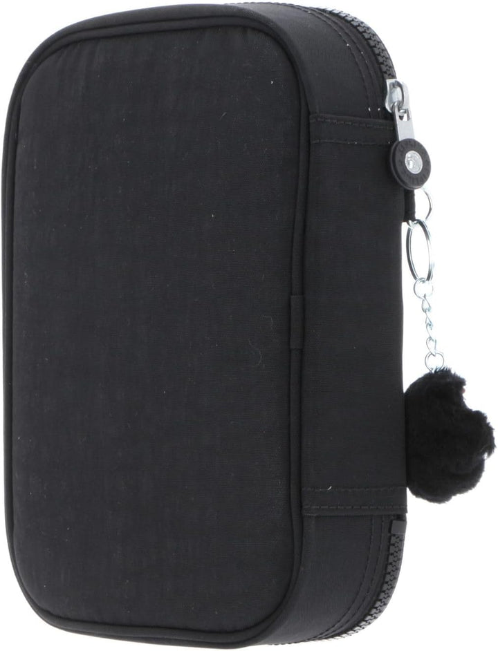 Kipling 100 PENS, Grosses Federmäppchen für bis zu 100 Stifte, 21 cm, 1.5 L, True Black, True Black