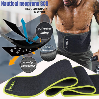 Bauchweggürtel Herren und Damen aus Neopren-Sauna Fitnessgürtel Schwitzgürtel-Bauchgurt Sport-Sport-