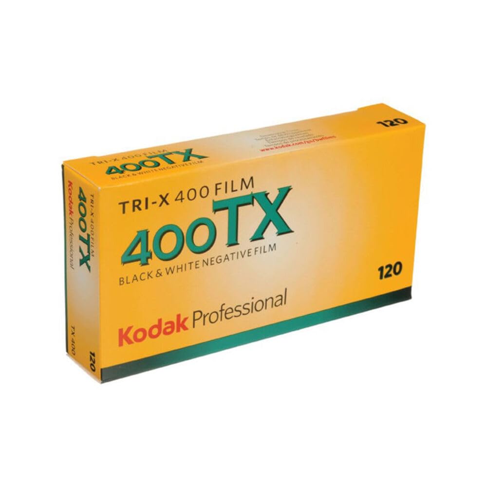 kodak 115 3659 Tri-X 400 Professional 120 Black and White Film 5 Rollen Propack 1-Pack, 1-Pack
