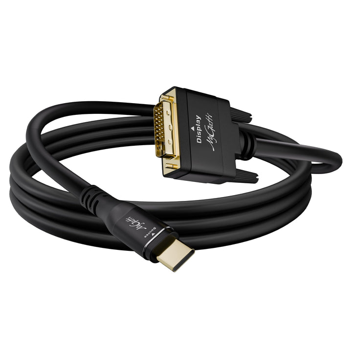 USB C auf DVI Kabel 5m, USB Typ C Stecker zu DVI Stecker Adapterkabel，4K@30Hz kompatibel mit iPhone