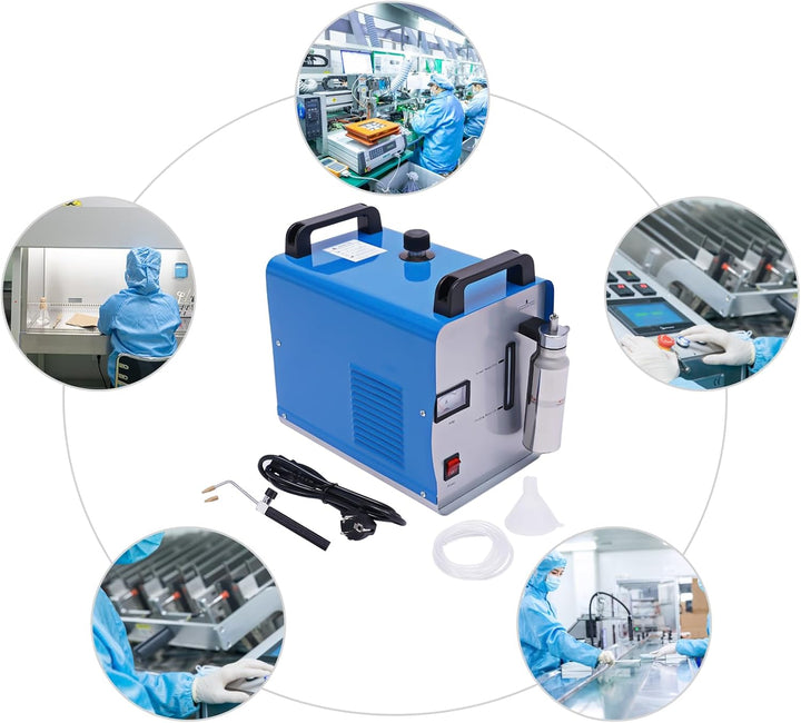 H160 Sauerstoff Wasserstoff HHO Gasflamme Generator Polierend Maschine ≥ 2800℃,Acrylflammen Polierma