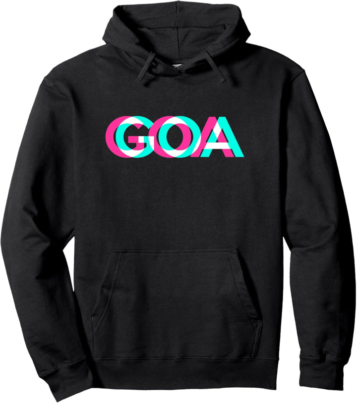 GOA Trippy Trance Festival DJ Rave Pullover Hoodie