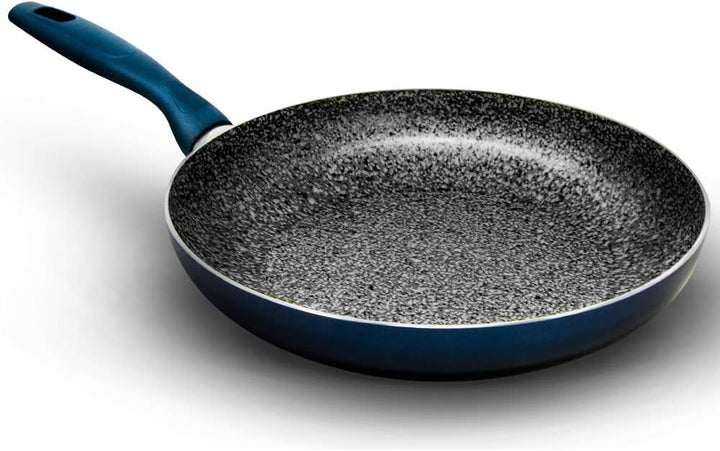 Royalty Line Set von 3 Stein Bratpfannen in Aluminium beschichtet, marmorierte Antihaftbeschichtung,