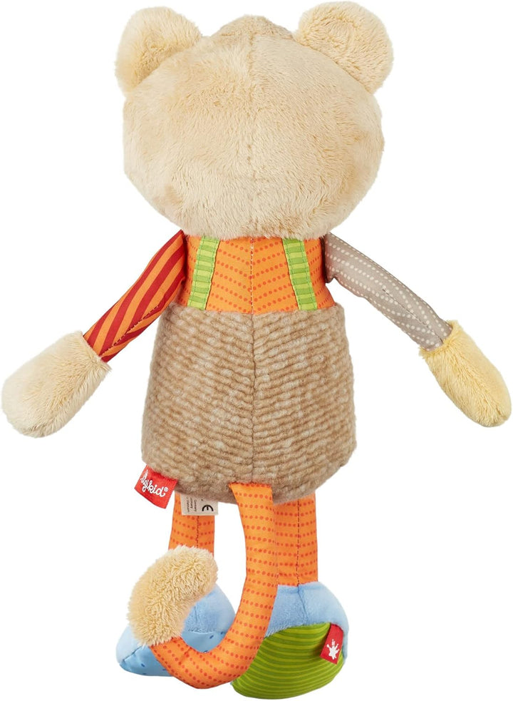 SIGIKID 42852 Stofftier Tiger Patchwork Sweety Kuscheltier zum Spielen & Schmusen aus weichem Materi