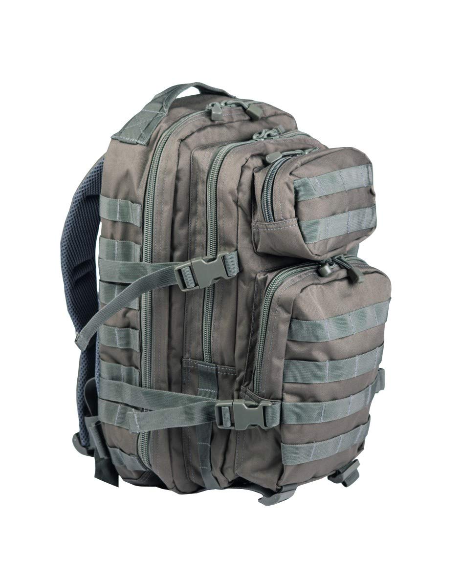Mil-Tec US Assault Pack Tagesrucksack • Taktischer Militär Rucksack mit MOLLE-System • Kompakter Bun