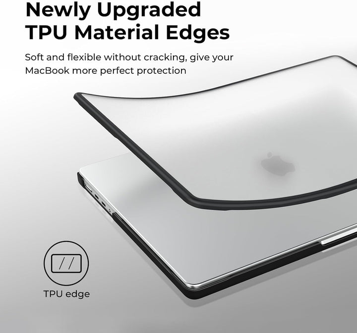 BlueSwan Hülle kompatibel für MacBook Pro 14 Zoll M4 M3 M2 M1 A3112 A3185 A3401 A2992 A2918 A2779 A2