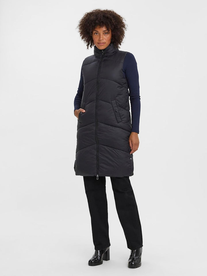 VERO MODA female Weste VMUPPSALA Weste XS Schwarz, XS Schwarz