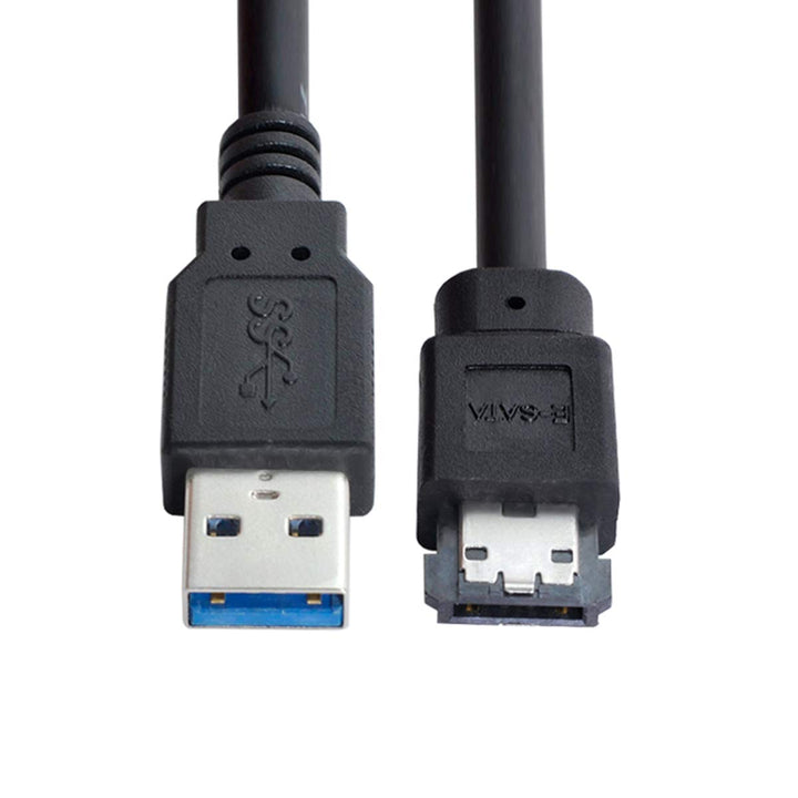 xiwai USB 3.0 zu Power Over eSATA DC5V Adapter USB 2.0 auf HDD/SSD/ODD eSATAp Konverter Typ-A USB Ho