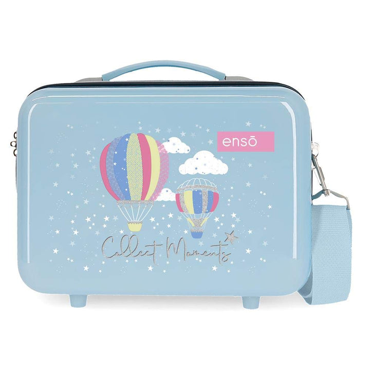 Enso Collect Moments Anpassungsfähiger Schönheitsfall Blau 29x21x15 cms ABS ABS-Toilettentasche, ABS