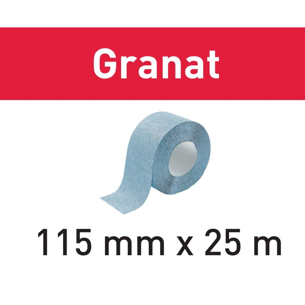 Festool Schleifrolle 115x25m P80 GR Granat