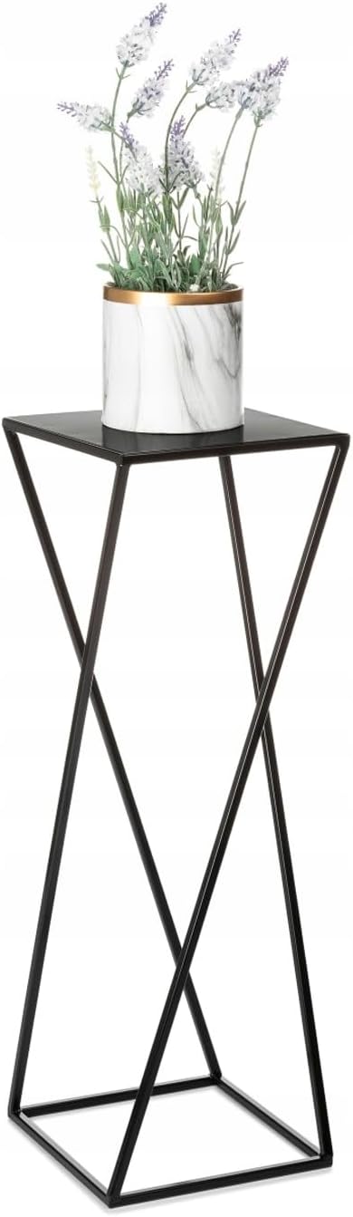 HowHomely Blumenständer Metall 70cm - Pflanzenständer Hoch Blumenregal - Blumenständer - Blumentopfs