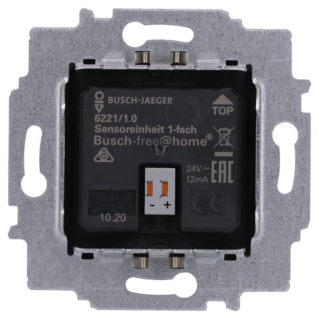 Busch-Jaeger Sensoreinheit 1-Fach 6221/1.0 Busch-Free@Home Bussystem-Tastsensor 4011395179956