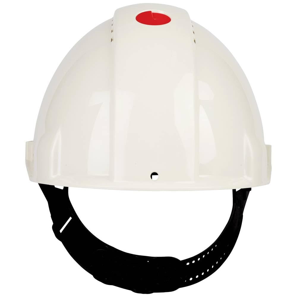 3M Schutzhelm, Uvicator, Pinlock-Verschluss, belüftet, Lederschweissband, Weiss, G3000DUV-VI 1 Packu