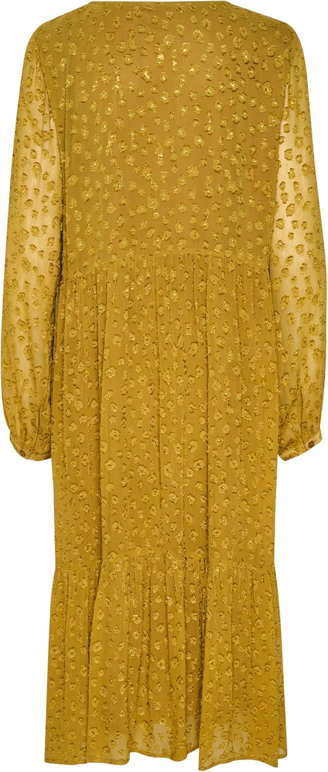 KAFFE Kleid KAclark Long Sleeve 36 Cumin, 36 Cumin
