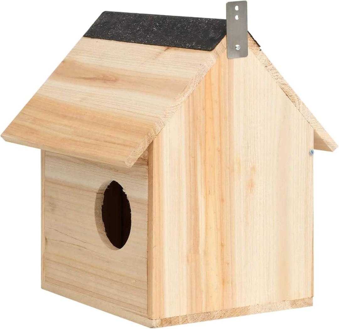 Eichhörnchenhaus Tanne Massivholz 26x25x29 cm Futterhaus EichhöRnchen Wetterfest EichhöRnchen Kobel