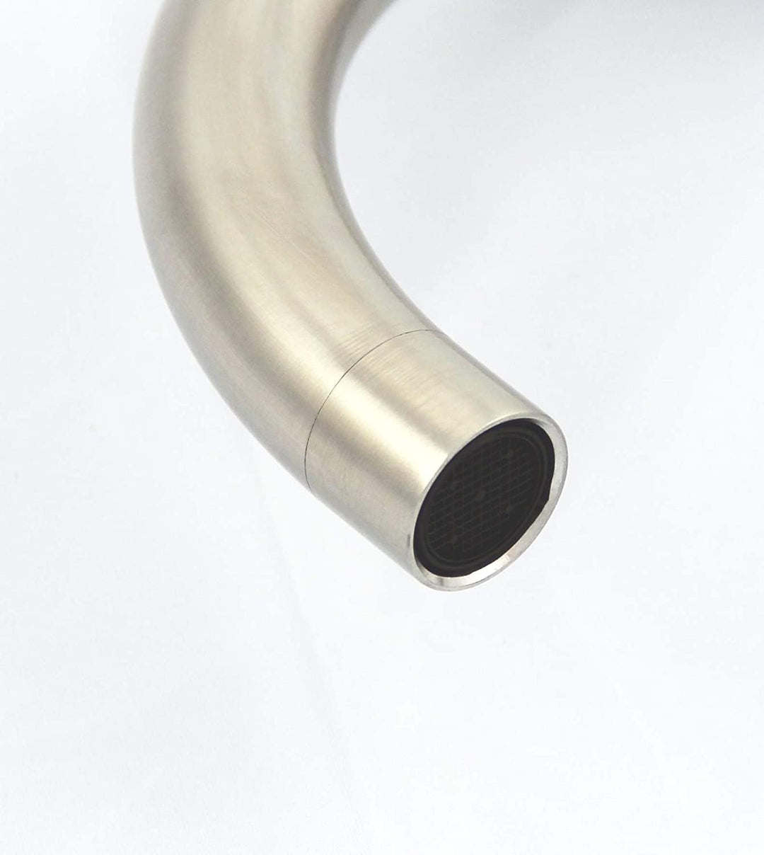 VBChome Inox Spültischarmatur Chrom Edelstahl 360°drehbar U- Form Küche Wasserhahn Küchenarmatur Ein