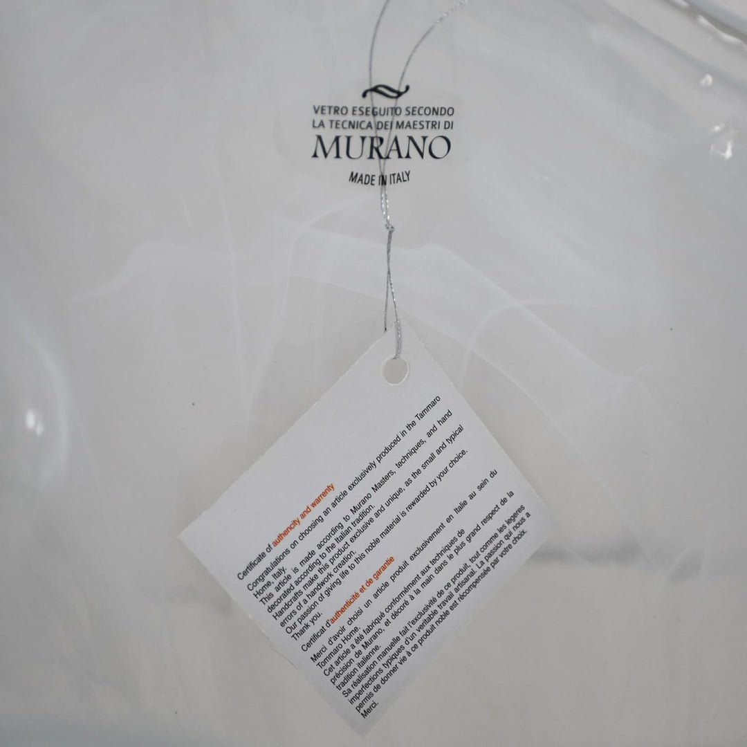 Murano Glas Vase Vortex Modell von Tammaro Home