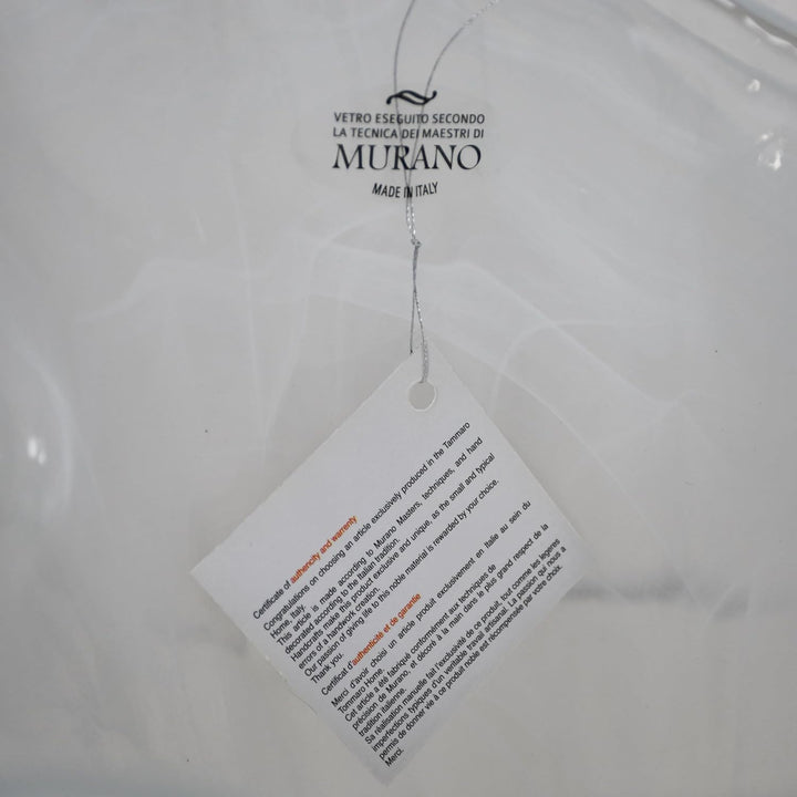 Murano Glas Vase Vortex Modell von Tammaro Home