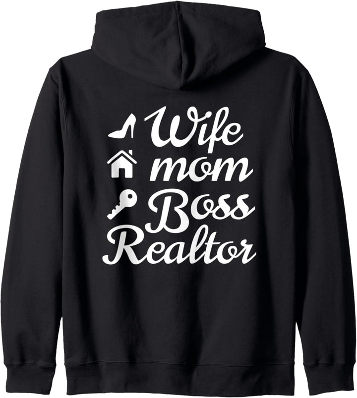 Ehefrau Mama Boss Makler Kapuzenjacke