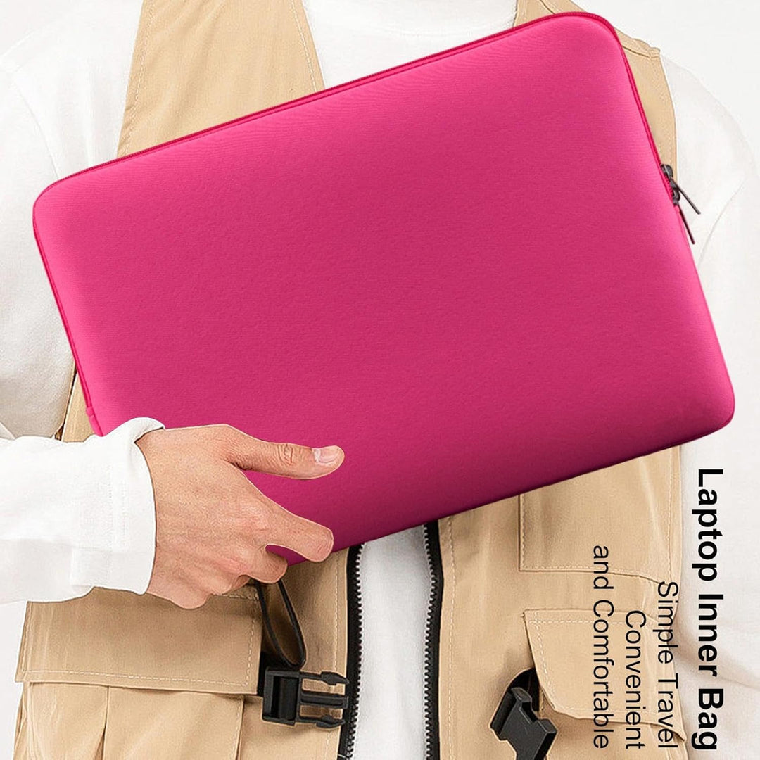 Laptophülle mit Reissverschluss – Laptophülle kompatibel mit Laptops von 11 bis 15 Zoll (38,1 bis 38