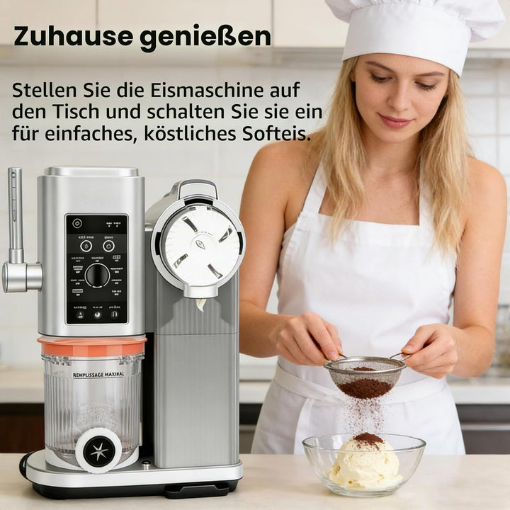 Ersatzbehälter Kompatibel mit Ninja Swirl Creami NC700 NC701 Serien,Behälter für Ninja Creami Eismas