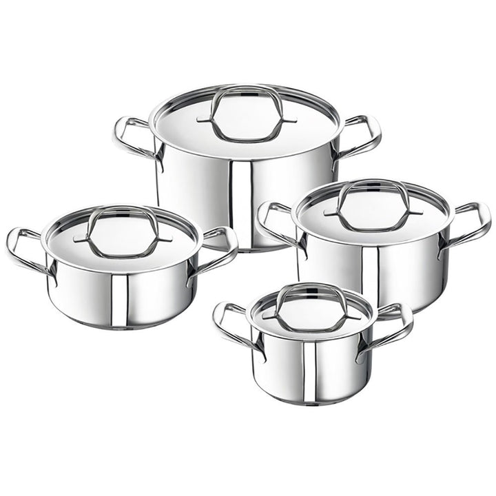 Schulte-Ufer Finesse Topfset, Edelstahl, 4 TLG