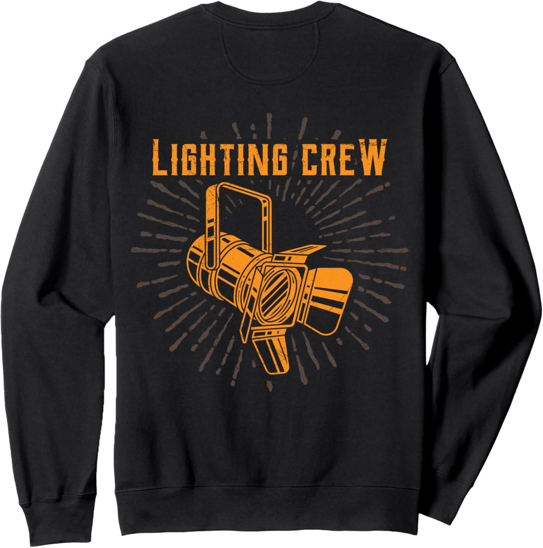 Lichttechniker Lighting Crew Veranstaltungstechniker Sweatshirt