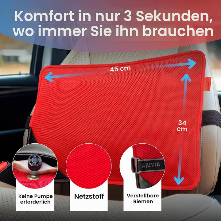 Multifunktionaler BackVitalizer (Rücken Vitalisator) Rückenstütze für den unteren Rücken, Lendenwirb