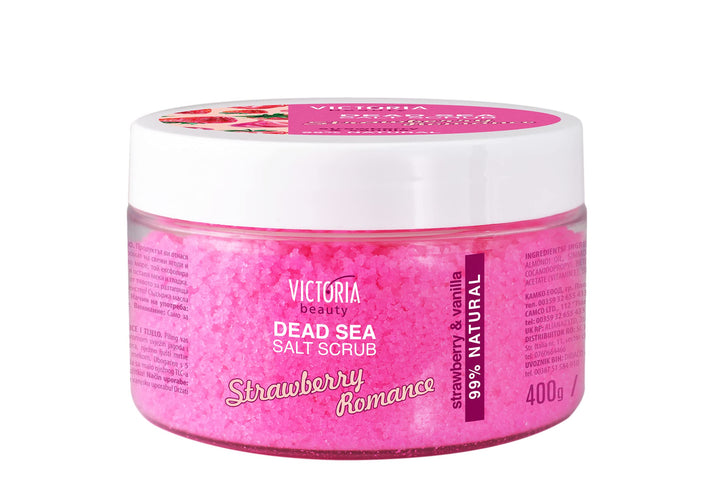 Victoria Beauty - Totes Meer Körperpeeling, Salz Peeling für Gesicht und Körper, Dead Sea Exfoliatin