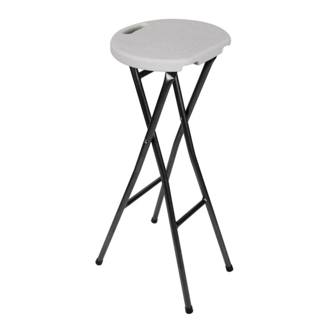 Perel TOOLLAND - FP145 Tolland Barstuhl, Zusa mmenklapbar, 80 cm Höhe 176259