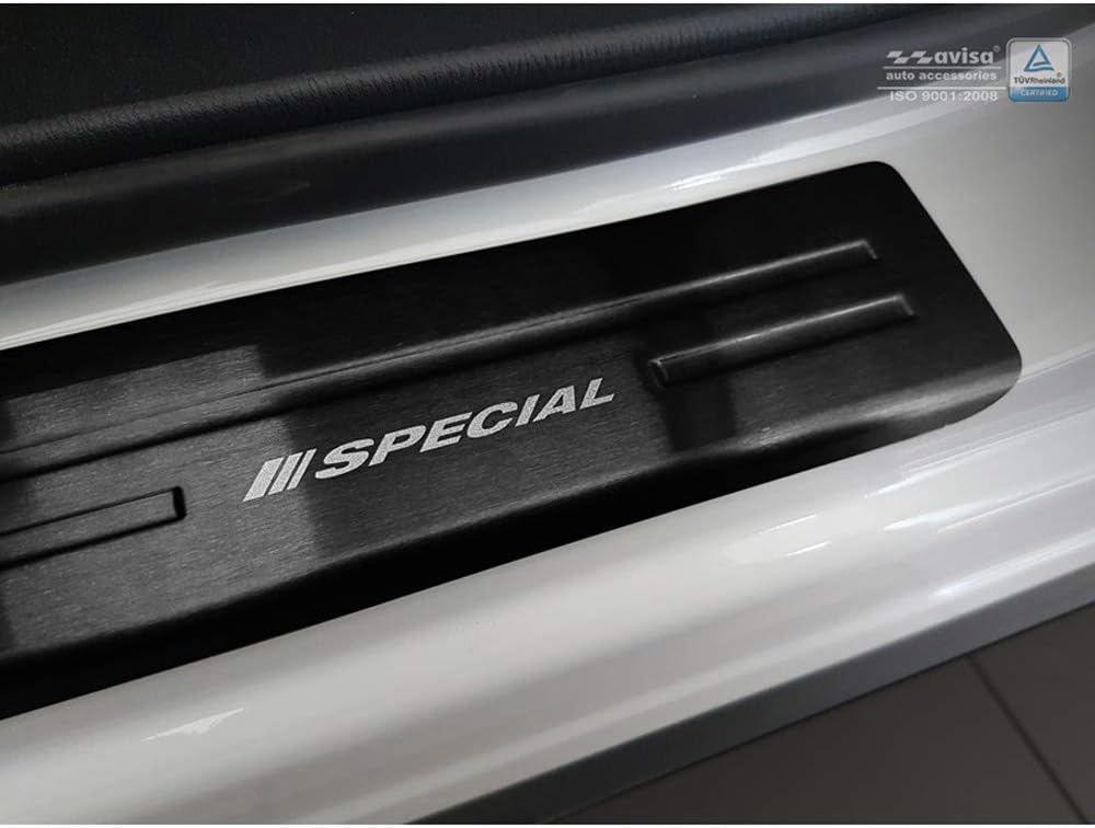 Avisa Edelstahl Heckstossstangenschutz kompatibel mit Mazda CX-5 II 2017- 'Ribs'