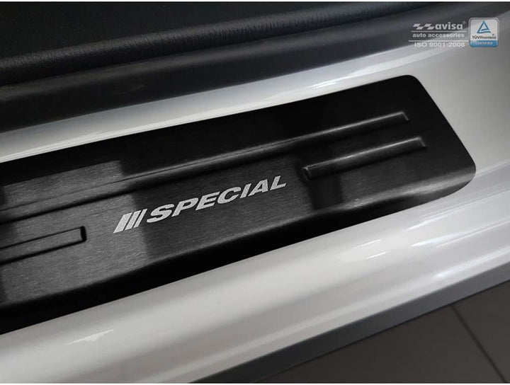 Avisa Edelstahl Heckstossstangenschutz kompatibel mit Mazda CX-5 II 2017- 'Ribs'