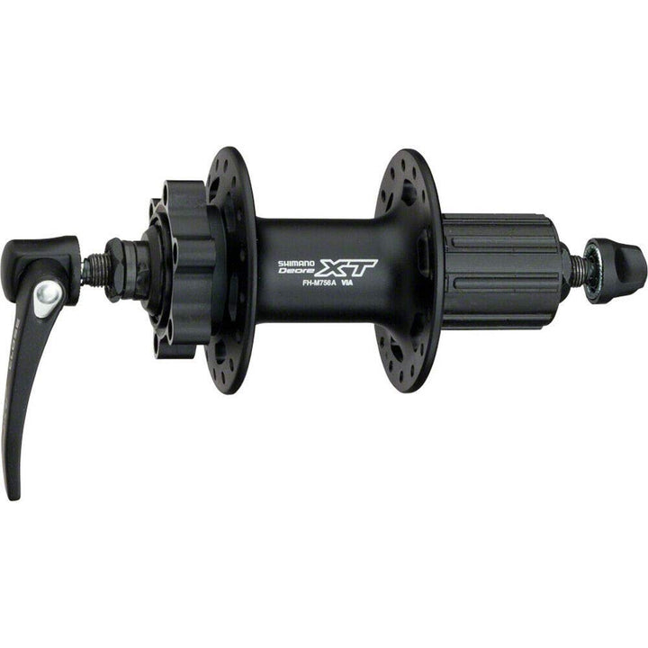 Shimano HINTERRADNABE XT SCHWARZ 8/9 F (11) SCHNELLSP.,32L.F.SCHEIBENBREMS