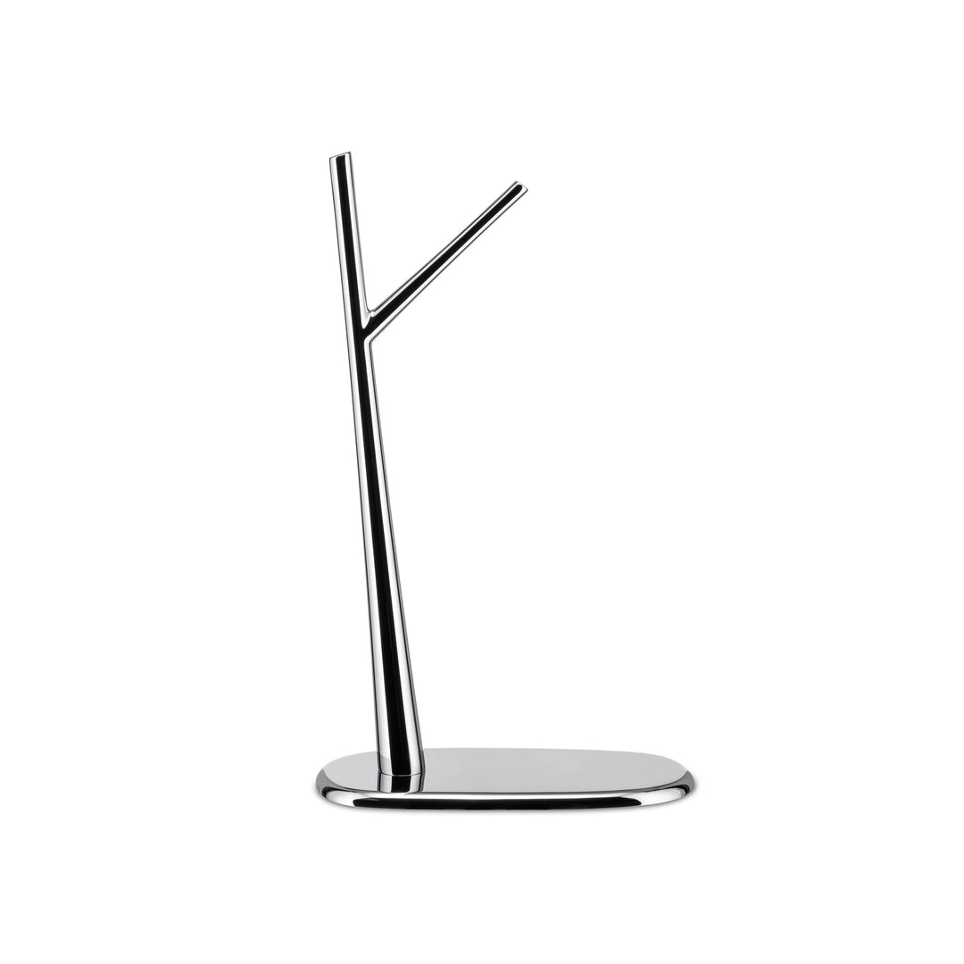 Alessi Bananenhalter Dear Charlie, Edelstahl, Silber, 17.5 x 17.5 x 17 cm