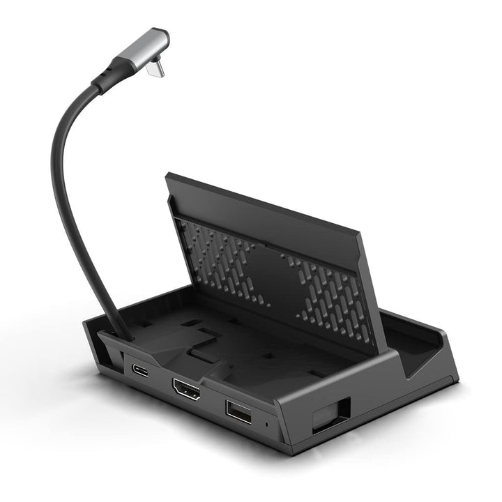 Skull &amp; Co. SteamDock with Detachable USB Hub HDMI TV Adapter for Steam Deck, ROG Ally, Smartphone a