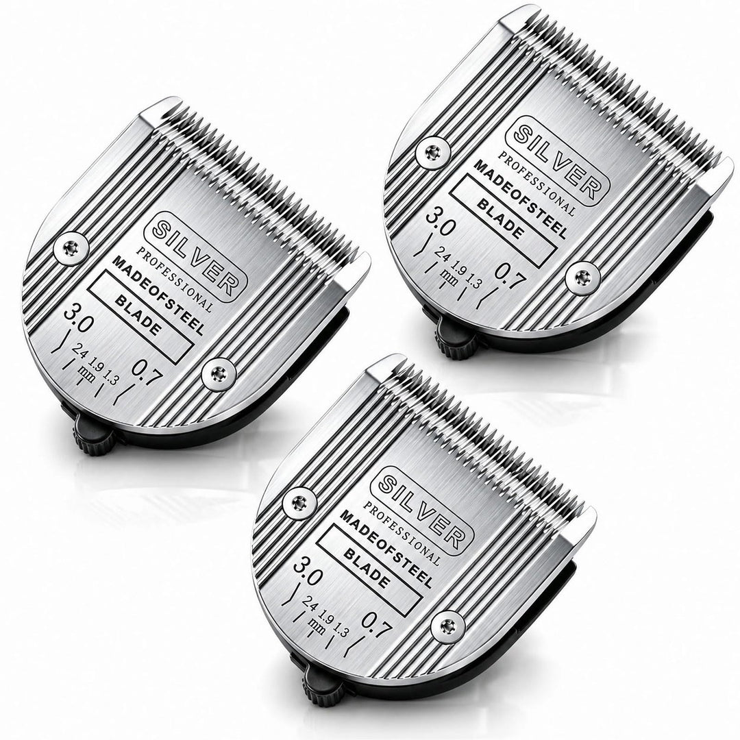 5-in-1-Ersatzklingen, kompatibel mit Wahl Bravura Clipper Chromado, Creativa, Figura Hunde-Schermasc