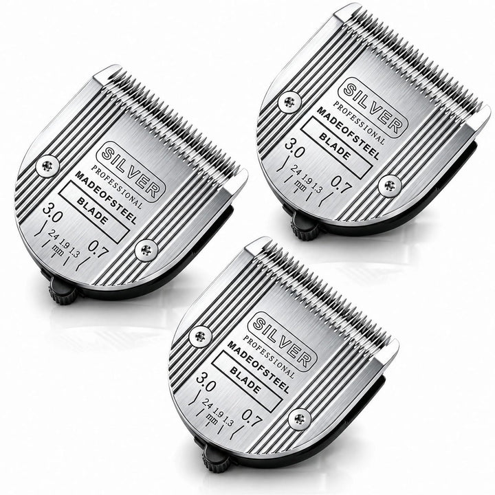 5-in-1-Ersatzklingen, kompatibel mit Wahl Bravura Clipper Chromado, Creativa, Figura Hunde-Schermasc
