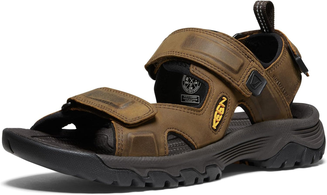 KEEN Herren Targhee 3 Open Toe Sandalen 40 EU Bison Mulch, 40 EU Bison Mulch