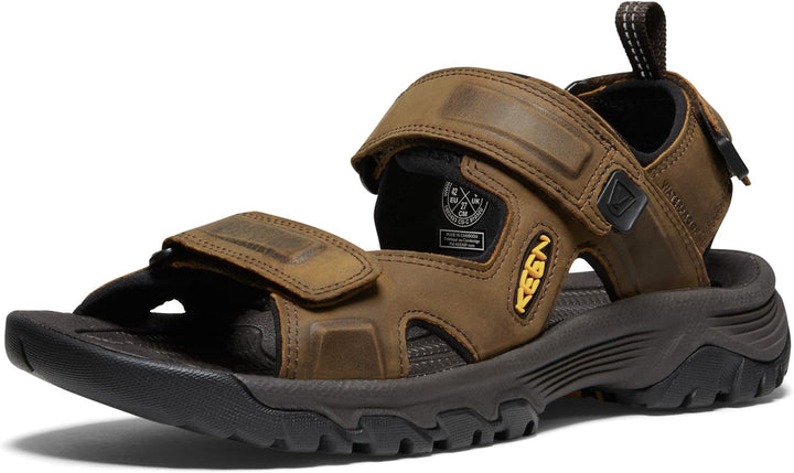 KEEN Herren Targhee 3 Open Toe Sandalen 40 EU Bison Mulch, 40 EU Bison Mulch