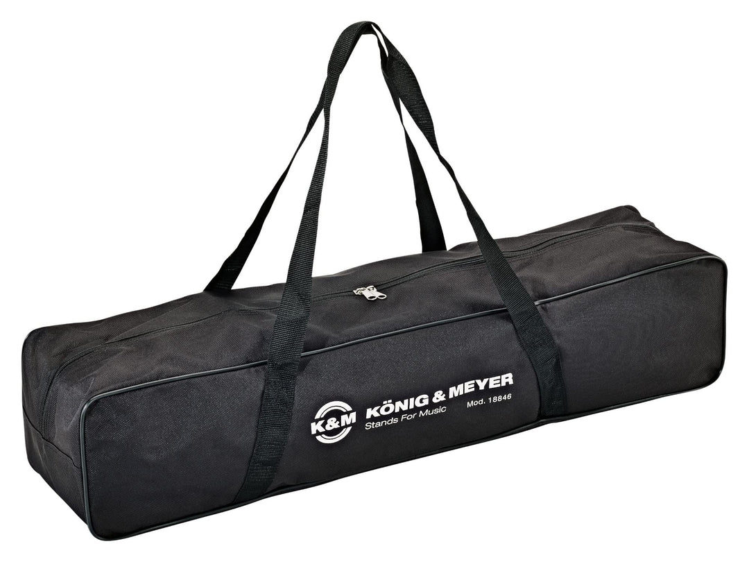 K&M 18846 Tragetasche für Keyboardständer Baby Spider Pro aus Nylon - Schwarz mit K&M Signet – leich