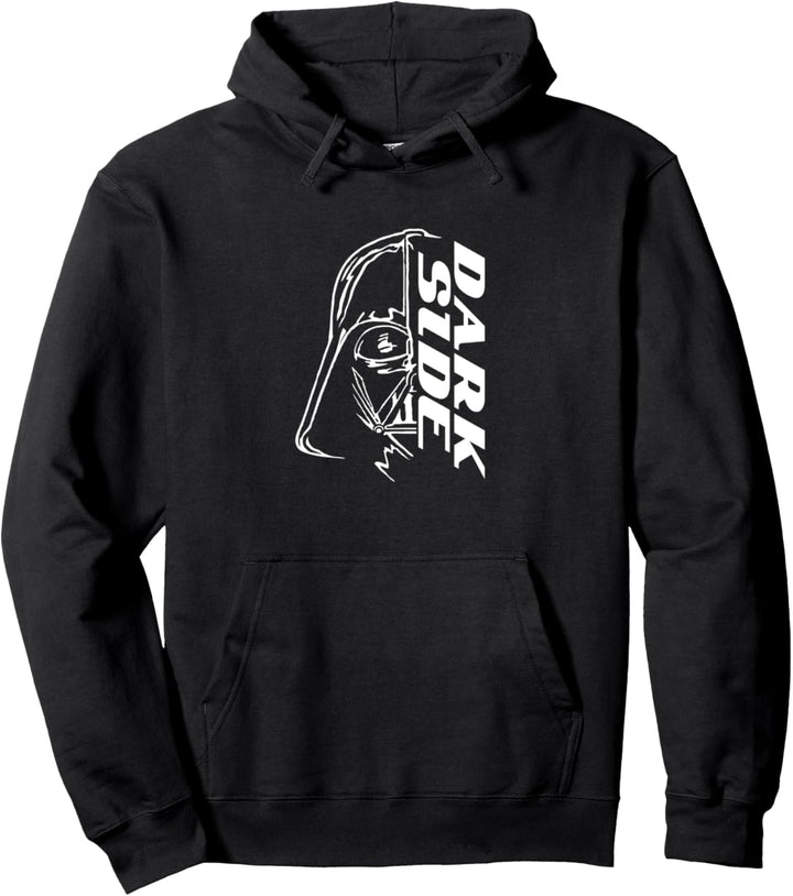 Star Wars Darth Vader Dark Side Two Face Stich Pullover Hoodie